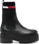 Tommy Jeans Flatform chelsea boots Black - Thumbnail 1