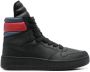 Tommy Jeans high-top lace-up sneakers Black - Thumbnail 1