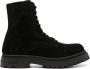 Tommy Jeans lace-up suede boots Black - Thumbnail 1