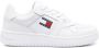 Tommy Jeans Retro Basket leather sneakers White - Thumbnail 1