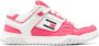 Tommy Jeans two-tone panelled sneakers Pink - Thumbnail 1