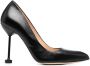 Tori Solea Coco pointed leather pumps Black - Thumbnail 1
