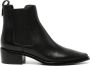 Tory Burch 40mm pull-on leather ankle boots Black - Thumbnail 1