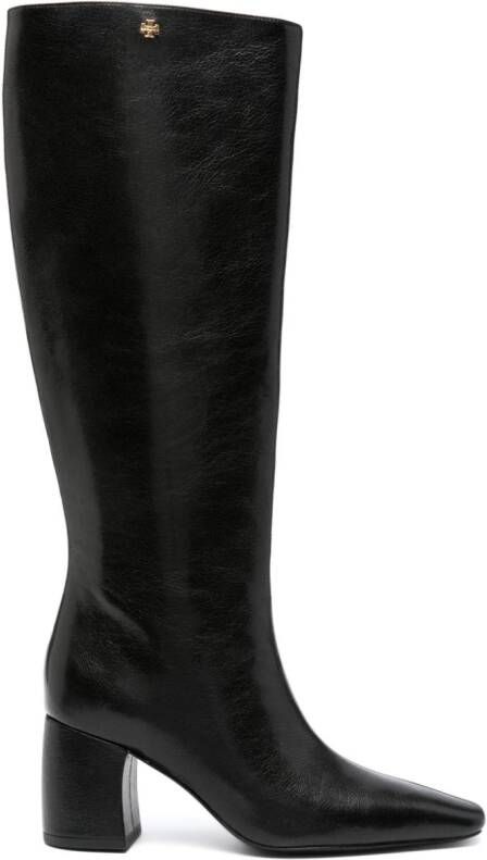 Tory Burch Banana 70mm leather boots Black
