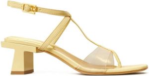 Tory Burch Block T strappy sandals Yellow