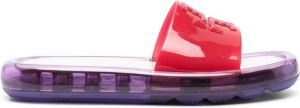 Tory Burch Bubble jelly sliders Red
