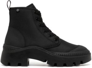 Tory Burch Camp lace-up boots Black