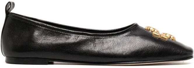 Tory Burch Eleanor ballerina shoes Black
