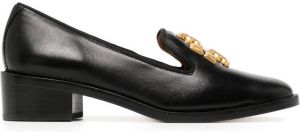 Tory Burch Eleanor heeled loafer Black