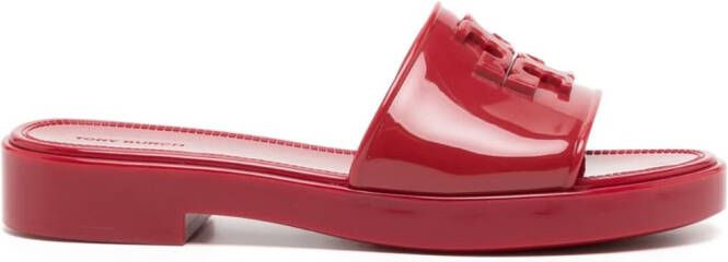 Tory Burch Eleanor Jelly 30mm slides Red