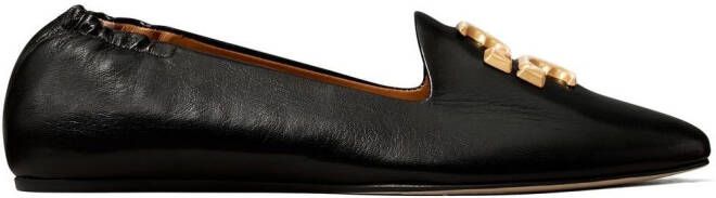 Tory Burch Eleanor leather loafers Black