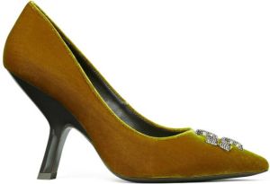 Tory Burch Eleanor Pave 100mm pump Neutrals