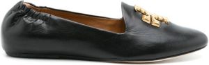 Tory Burch Eleanor T-medallion loafers Black