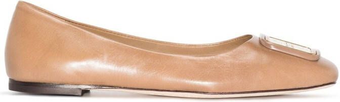 Tory Burch Georgia Bombé ballerina shoes Neutrals