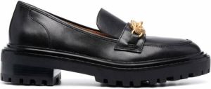 Tory Burch Jessa chain-link loafers Black