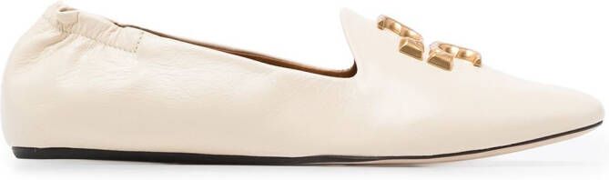 Tory Burch ELEANOR LOAFER White