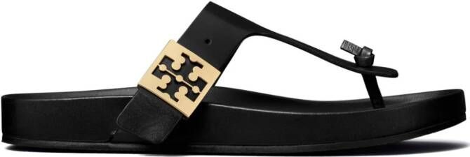 Tory Burch Mellow Thong leather sandals Black