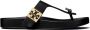 Tory Burch Mellow Thong leather sandals Black - Thumbnail 1