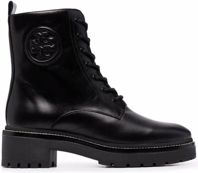 Tory Burch Miller lug-sole boots Black