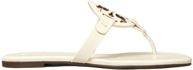 Tory Burch Miller thong-strap sandals Neutrals