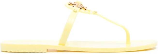 Tory Burch Mini Miller jelly sandals Yellow