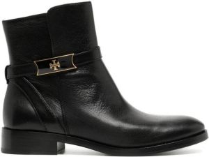 Tory Burch perrine leather ankle boots Black