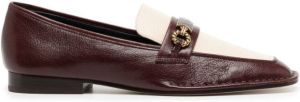 Tory Burch Perrine logo loafers Red