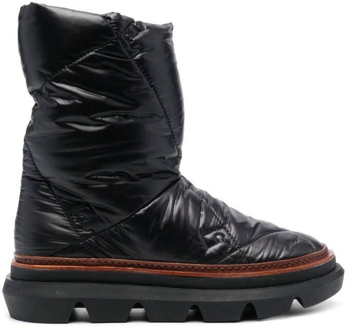 Tory Burch quilted ankle-length boots Black