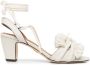 Tory Burch rope-design mid-heeled sandals White - Thumbnail 1