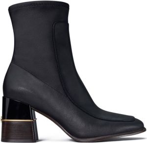 Tory Burch side-zip 88mm ankle boots Black