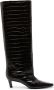 TOTEME crocodile-embossed knee-high boots Brown - Thumbnail 1