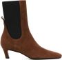 TOTEME mid-heel ankle boots Brown - Thumbnail 1