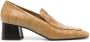 TOTEME The Block-Heel 55mm loafers Brown - Thumbnail 1