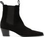 TOTEME The City 50mm ankle boots Black - Thumbnail 1