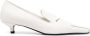 TOTEME The Cutout 50mm loafers White - Thumbnail 1