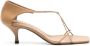 TOTEME The Knot 55mm leather sandals Neutrals - Thumbnail 1