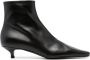 TOTEME The Slim 35mm ankle boots Black - Thumbnail 1