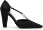 TOTEME The T Strap 90mm pumps Black - Thumbnail 1