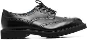 Tricker's Bourton lace-up leather brogues Black