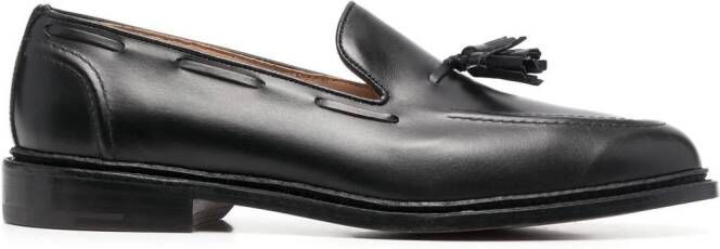 Tricker's Elton tassel loafers Black