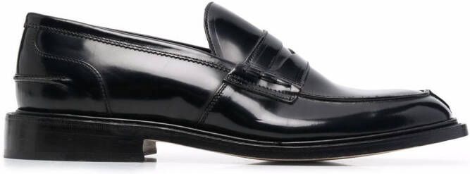 Tricker's James penny loafers Black