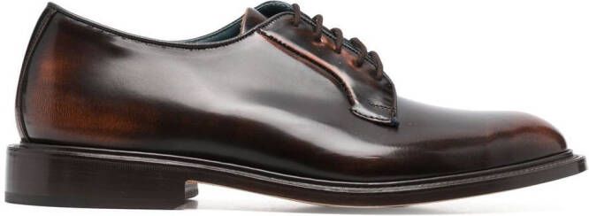 Tricker's lace-up Derby shoes Brown