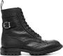 Tricker's lace-up leather ankle boots Black - Thumbnail 1
