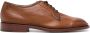 Tricker's lace-up pebbled leather loafers Brown - Thumbnail 1