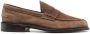 Tricker's penny-slot calf-suede loafers Brown - Thumbnail 1