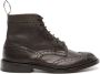 Tricker's Stow leather brogue boots Brown - Thumbnail 1