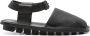 Trippen buckle-fastening leather sandals Black - Thumbnail 1