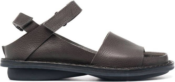 Trippen chunky leather sandals Grey