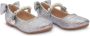 Tulleen bow-detail ballerina shoes Silver - Thumbnail 1