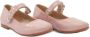 Tulleen floral-strap ballerina shoes Pink - Thumbnail 1